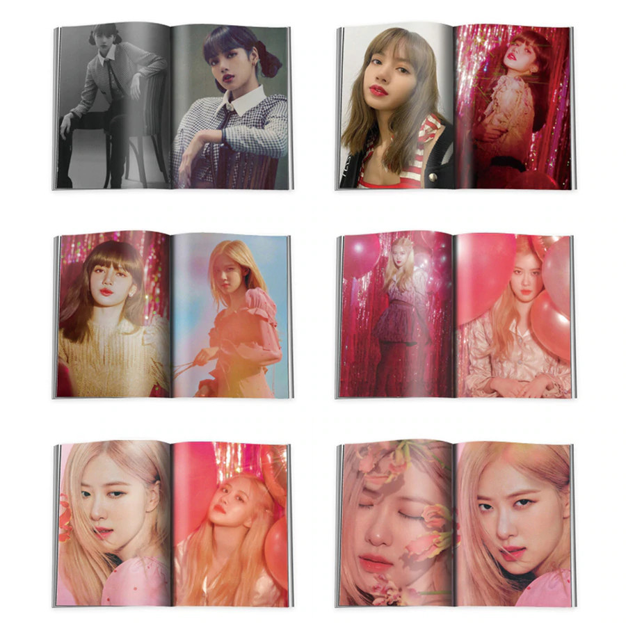 Mini Book BLACKPINK Kpop Jennie Lisa Jisoo Rose