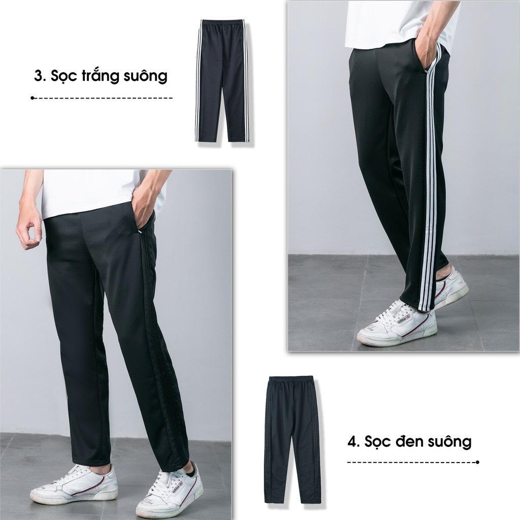 Quần thể thao nam nỉ dày dặn 3 sọc Jogger