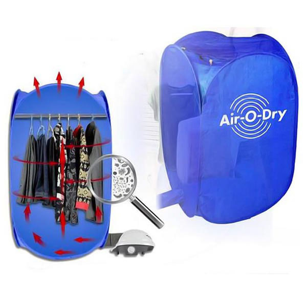 Máy sấy quần áo thông minh Air-O-Dry tặng kèm set 10 miếng nhựa gấp quần áo