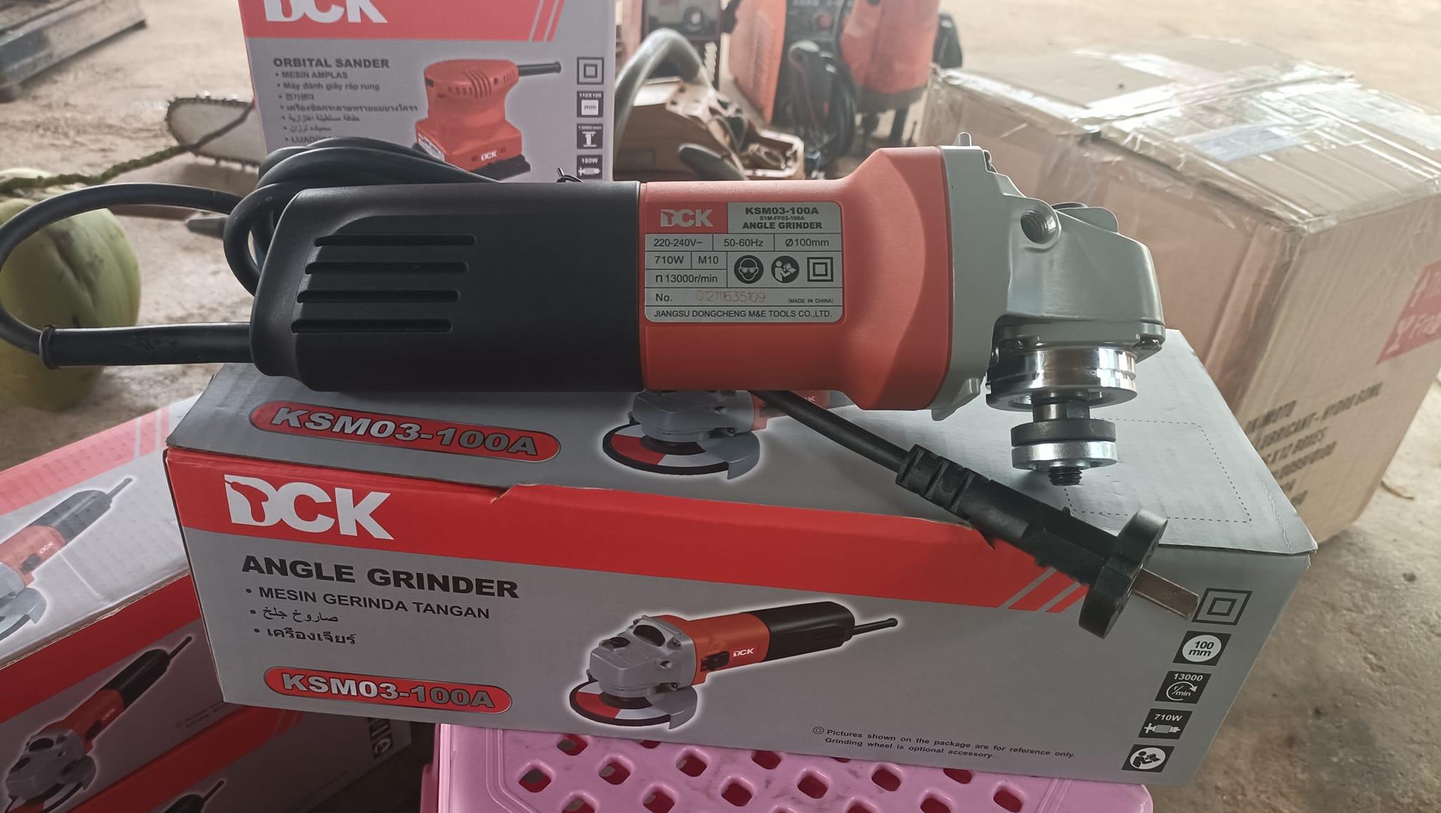 Máy mài 710W 100mm DCK KSM03-100A - HÀNG CHÍNH HÃNG