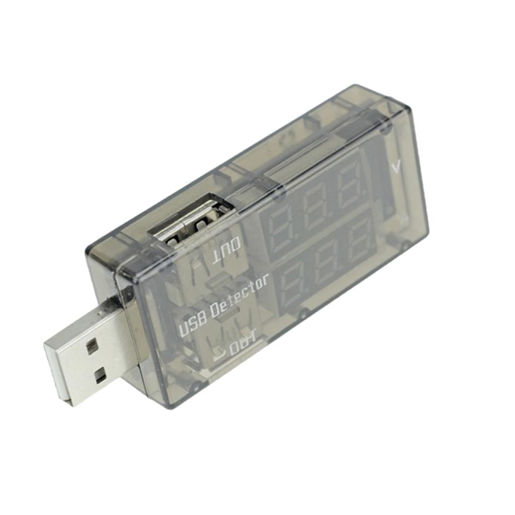 Kỹ Thuật Số USB An Toàn Máy Amp Volt Ampe Kế Báo 5A 9V