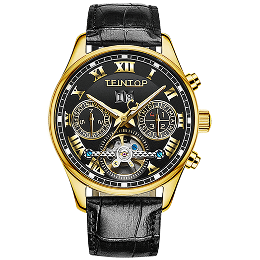 Đồng hồ nam chính hãng Teintop T8660-1 Fullbox, Kính sapphire ,chống xước,chống nước,dây da xịn, máy cơ , Mới 100%,Bảo hành 12 tháng,thiết kế đơn giản,sang trọng và lịch lãm