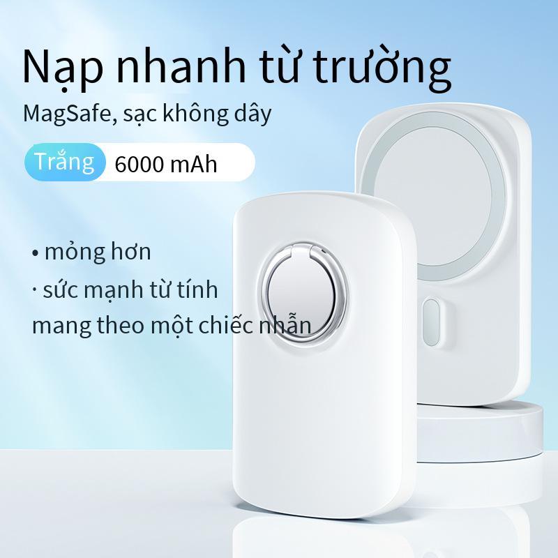 Giao hàng nhanh máy Letang mini hút nam châm sạc không dây kho báu sạc nhanh thích hợp cho nguồn di động Apple 14promax có giá đỡ