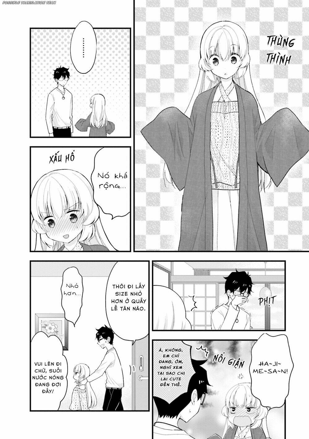 senpai kiêm bạn gái nhỏ nhắn của tôi rất dễ thương chapter 7 8