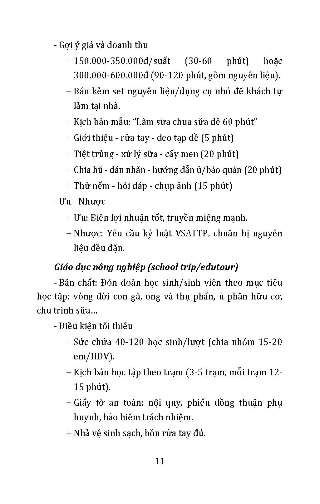 Làm Nông Kiểu Mới - Xanh, Sạch, Bền Vững: Vừa Chăn Nuôi Vừa Làm Du Lịch