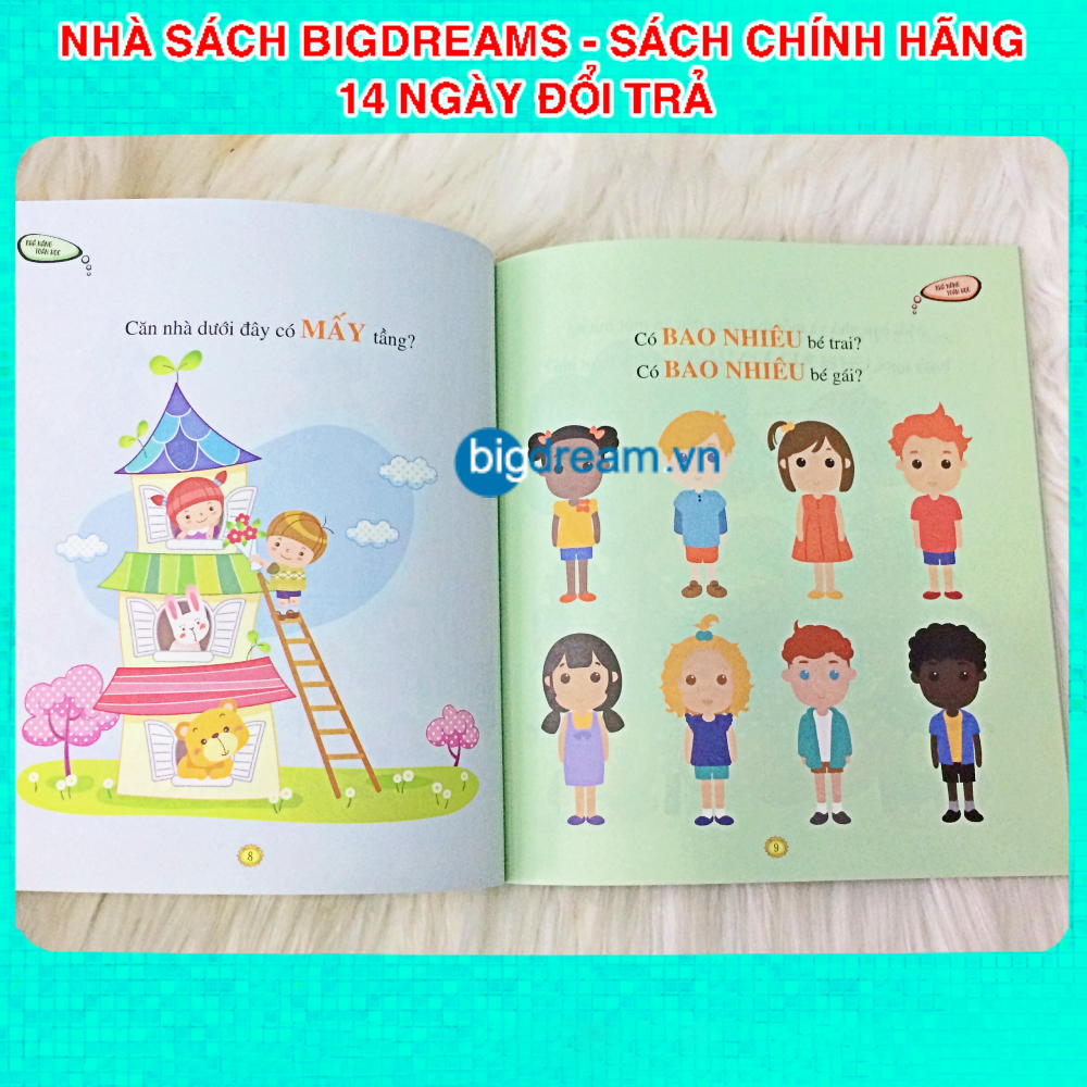Mẹ Hỏi Con Trả Lời - Khả Năng Toán Học - Cuốn Sách Vỡ Lòng Đầu Tiên Của Tớ Truyện kể cho bé trước giờ đi ngủ 0-3 tuổi