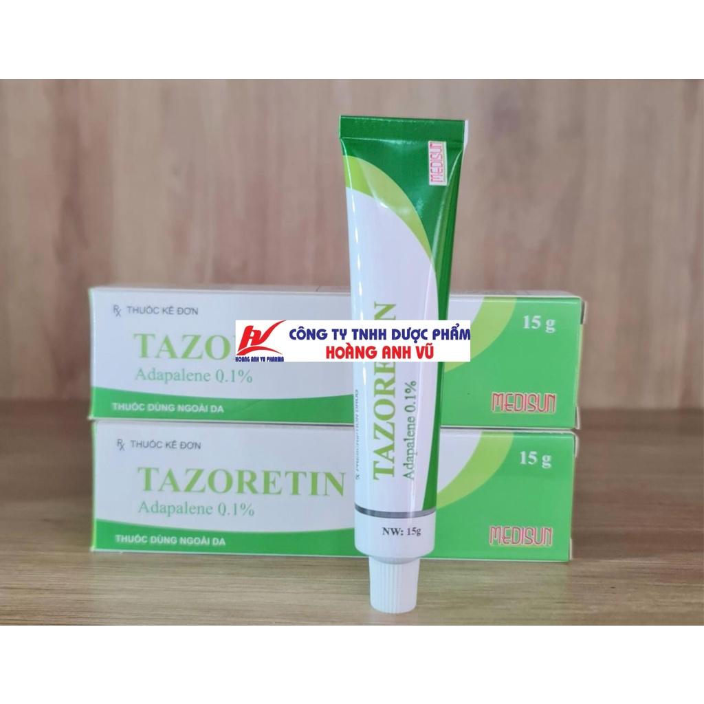 TAZO-RETIN VÀ TAZO C 15G- GEL CHẤM MỤN(BẢN THAY THẾ CHO KLEN MS &amp; C)