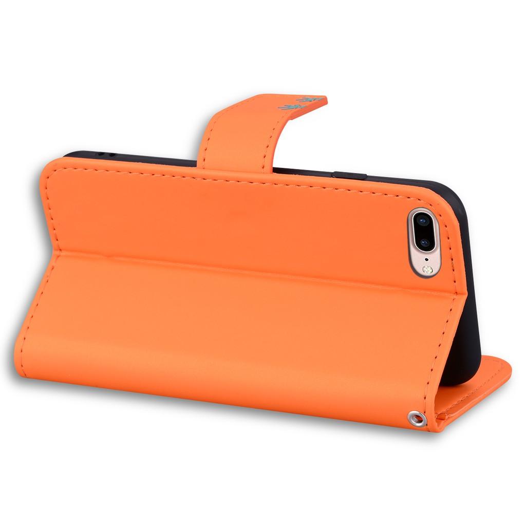 Ốp lưng da ví gập cho iPhone SE 2020 iPhone 8 iPhone 7 iPhone 6 6S Plus