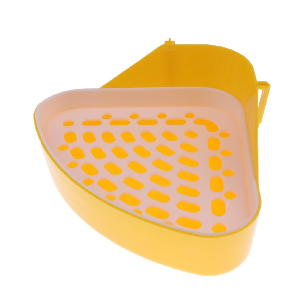 Small Animal Toy Toilet Rabbit Cage Corner Toilet Hamster Litter Tray Potty