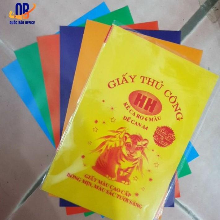 GIẤY THỦ CÔNG HH CÓ KẺ- ĐỀ CAN MÀU BÓNG CAO CẤP