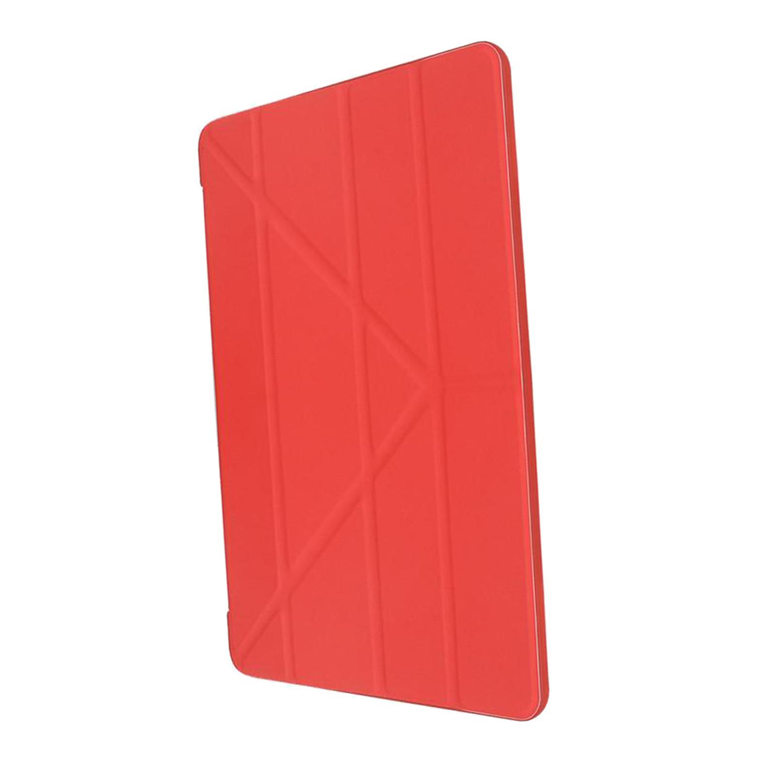 Shockproof Silicone Folding Stand Case Red
