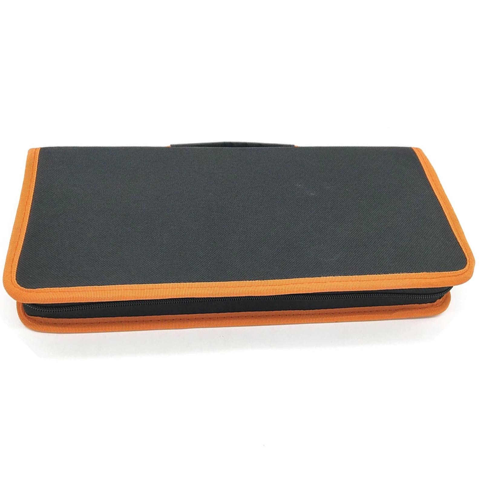 19Pcs Forged Alloy Steel File Set with Carry Case, Precision Flat/Triangle/Half-round/Round Large File and 14x Needle Files, Soft Handle, Shaping Tool