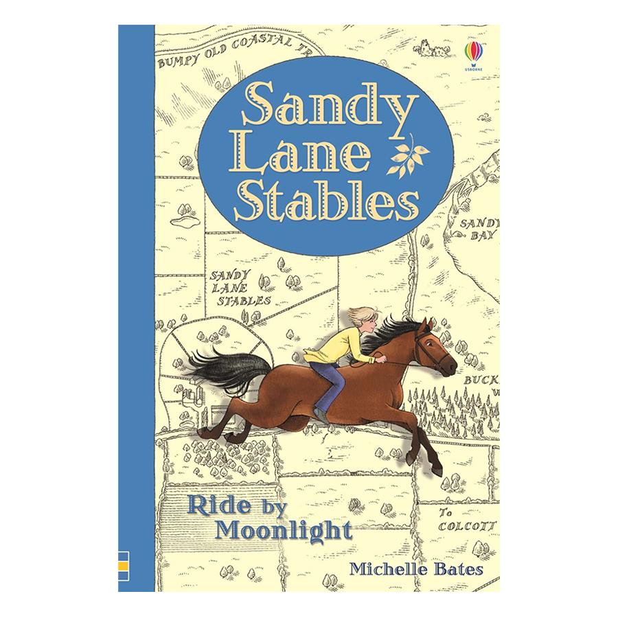 [Hàng thanh lý miễn đổi trả] Usborne Sandy Lane Stables Ride by Moonlight