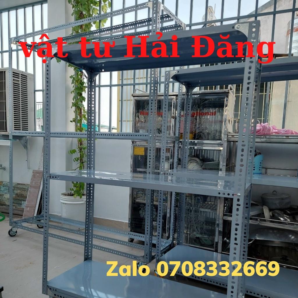 KỆ SẮT V LỖ 3 TẦNG KỆ SẮT MINI ĐA NĂNG
