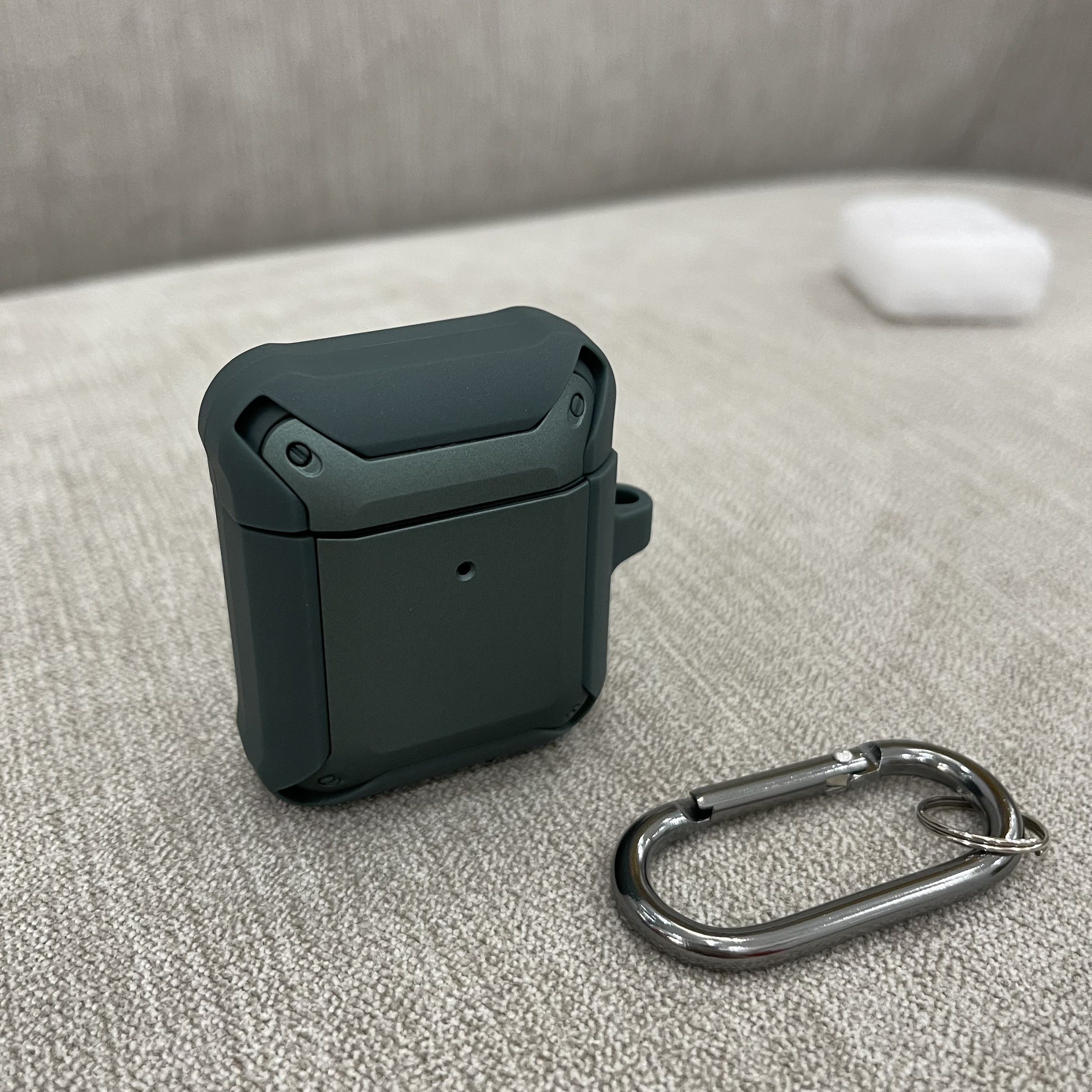 Case Chống Sốc 360 Độ Cho Airpods 1 / Airpods 2 -  Màu Xanh Rêu