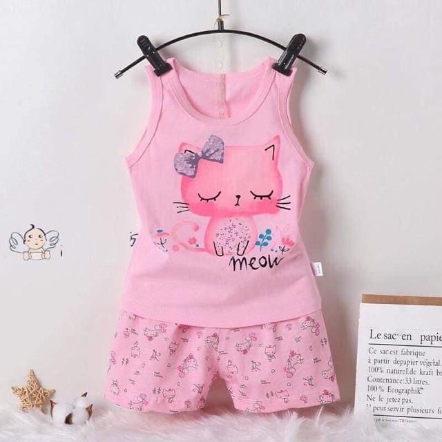  Bộ ba lỗ cho bé trai bé gái size 8-15kg