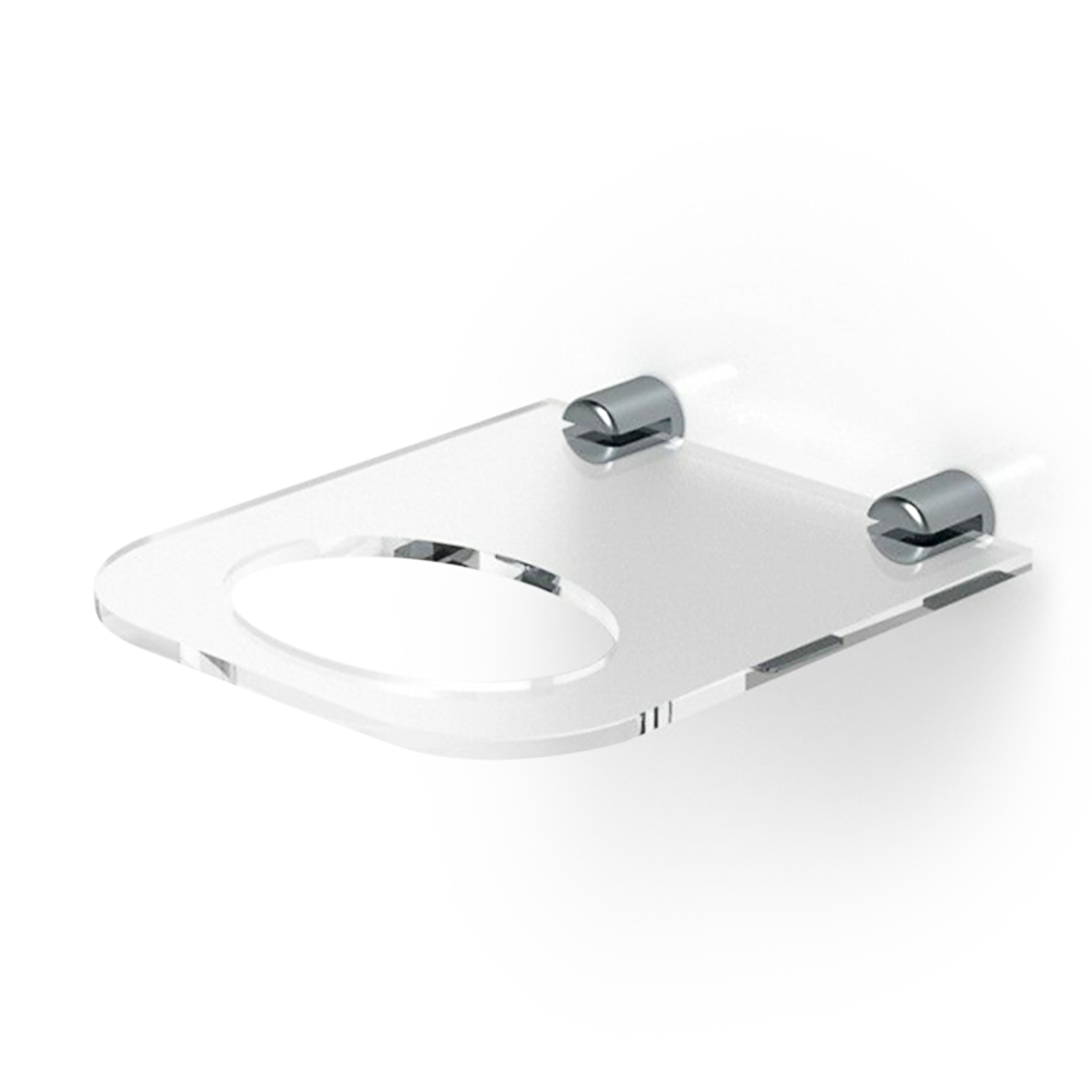 Giá Đỡ Bóng Bầu Dục Treo Tường Chân Đế Acrylic Cho Nhà Hoặc Văn Phòng