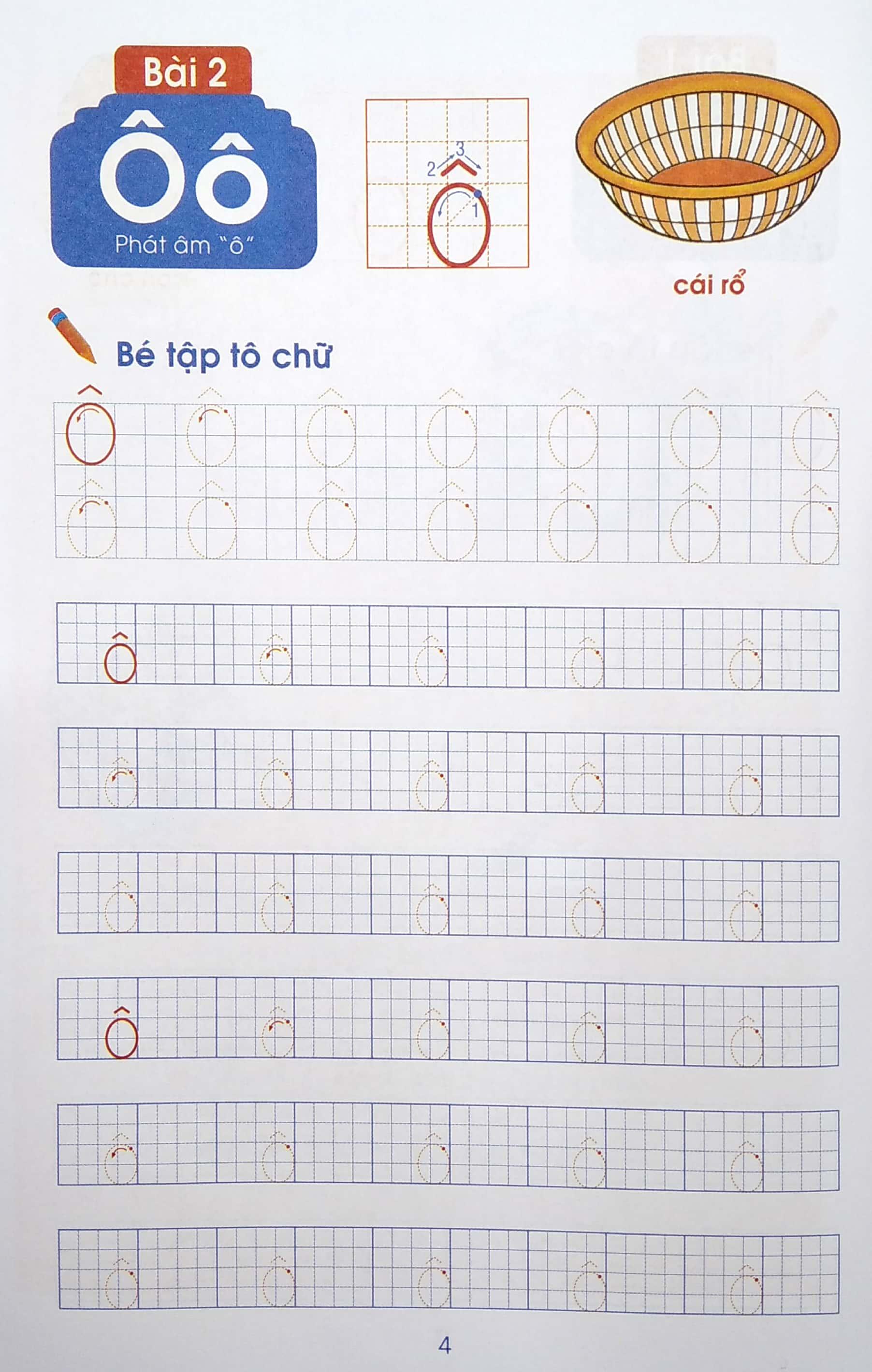 Tủ Sách Chuẩn Bị Cho Bé Vào Lớp 1 - Bé Tô Màu Chữ Cái (5-6 Tuổi)