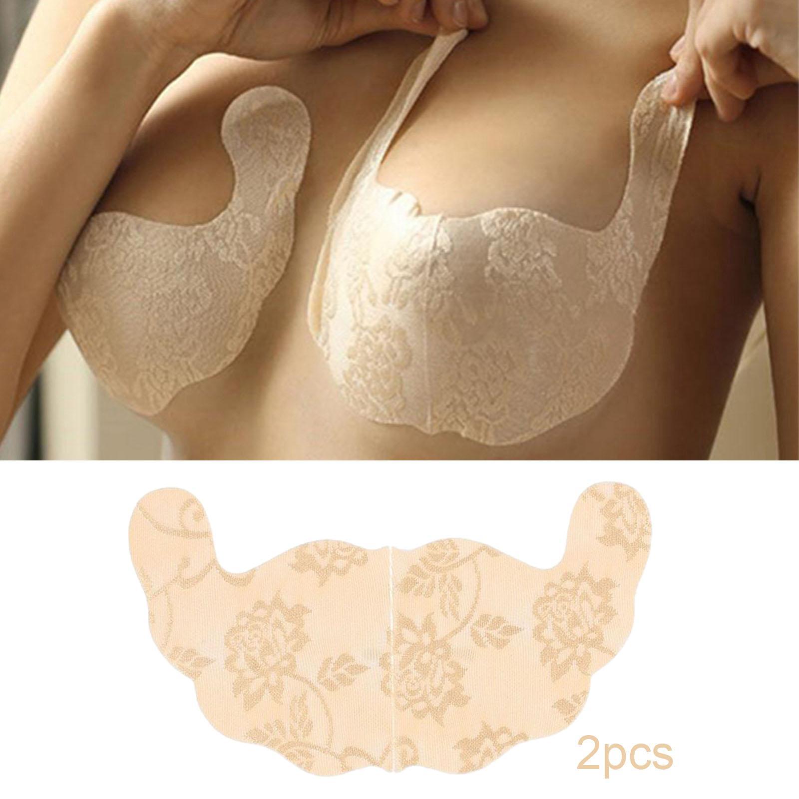 Disposable Chest Stickers Backless U Shape Lace for Daily Wear