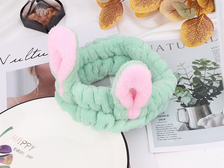 Băng đô vải nhung turban, bờm cài tóc hình tai thỏ dễ thương và bắt mắt BD17