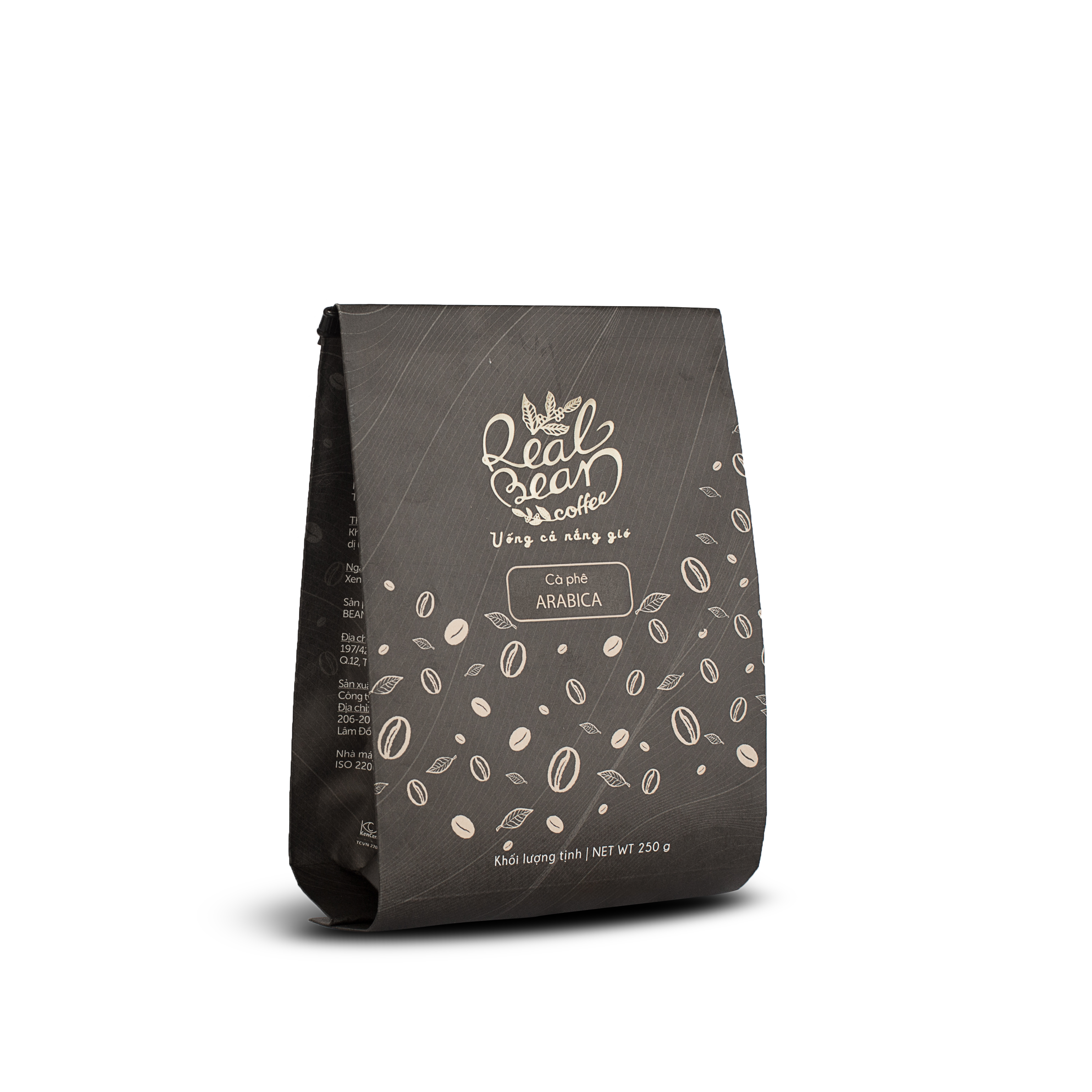 Cà Phê Arabica Rang Xay Nguyên Chất 100% Real Bean Coffee