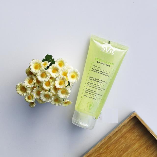 Gel Rửa Mặt SVR Không Chứa Xà Phòng Cho Da Dầu 55ml Sebiaclear Gel Moussant- Hee's Beauty Skincare