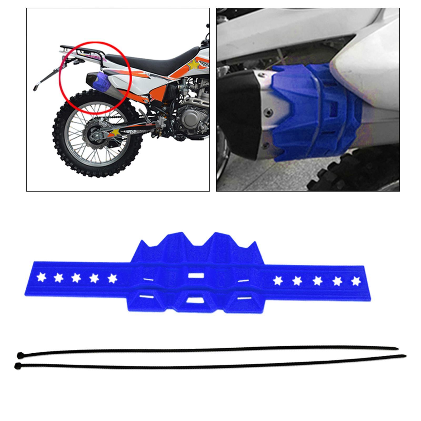 2x2 Stroke 4 Stroke Motorcycle Exhaust Protector Guard for Motorcycle