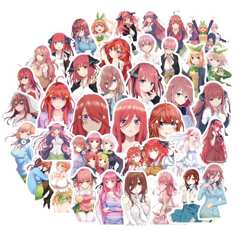 Set 30 Sticker Go-Toubun no Hanayome