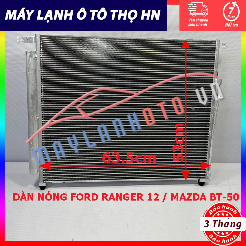 Dàn nóng Ford Ranger / Mazda BT50 2012-2013-2014-2015 hàng xịn PACOThái Lan