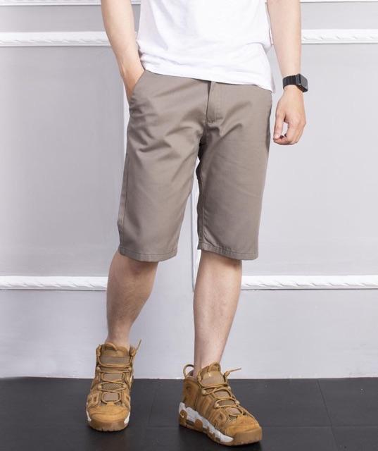 Quần Shorts Kaki Nam