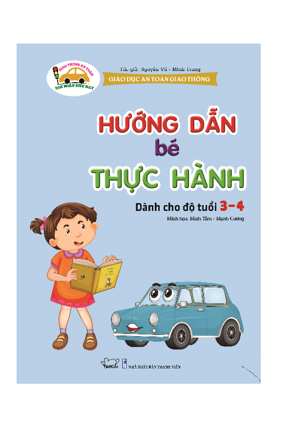 Combo sách Giáo dục an toàn giao thông dành cho trẻ 3-4 tuổi