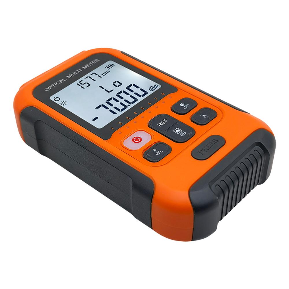 Portable Lightweight 3 in 1 Optical Power Meter High Accurancy Network Tester Digital Display Optical Fiber Tester with LED Light