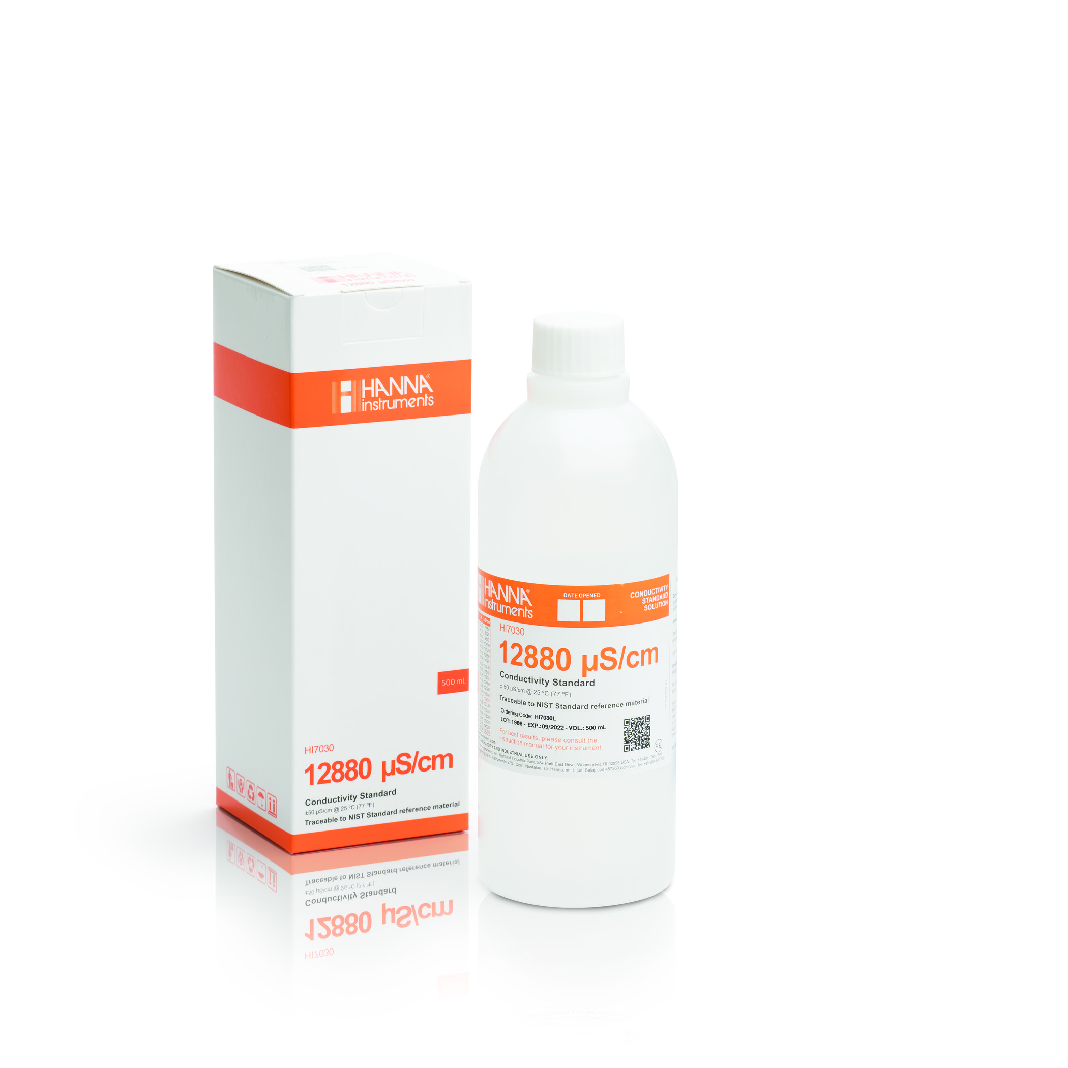 Dung Dịch Hiệu Chuẩn Độ Dẫn 12880 µS/cm = 12.88 mS/cm
