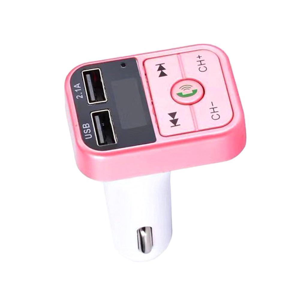 Wireless Bluetooth FM Receiver Dual USB Car Charger  Socket
