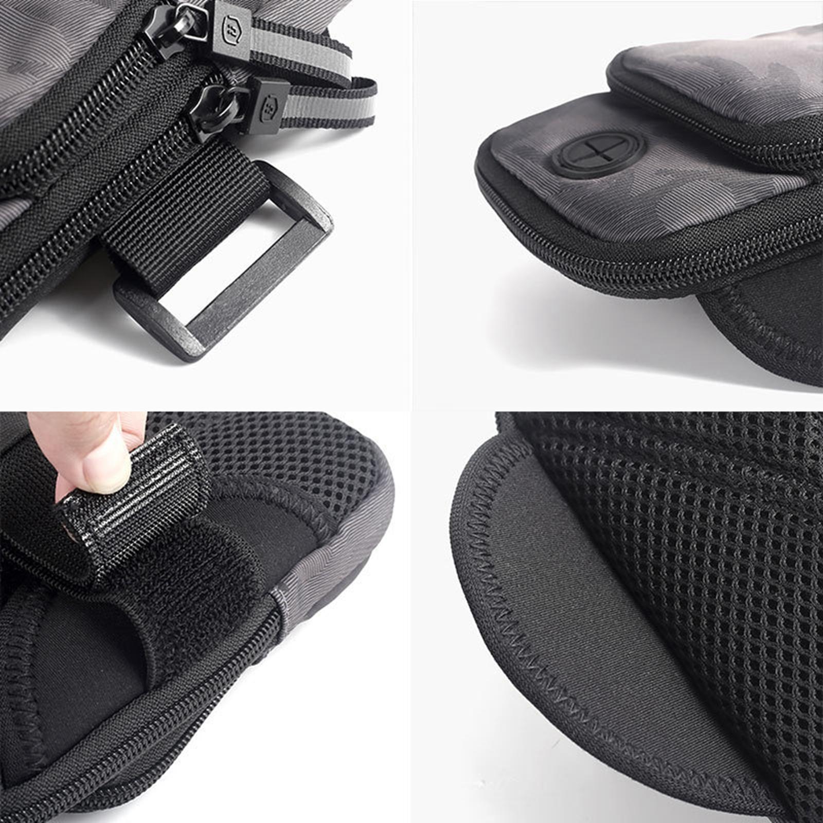 Arm Bag Phone Holder, with Adjustable Arm Strap Portable Running Armband for Workout Camping