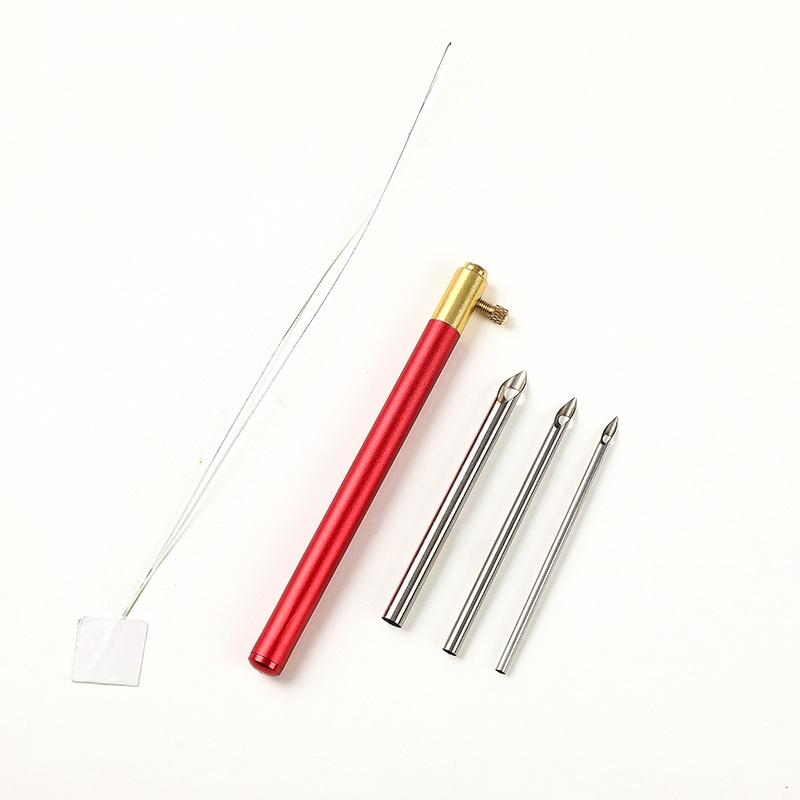 Kim Thêu Nổi Len Xù Kim Loại Có 3 Kích Cỡ Có Thể Tùy Chình Thay Đổi Tiện Dụng- Punch Needle Tool
