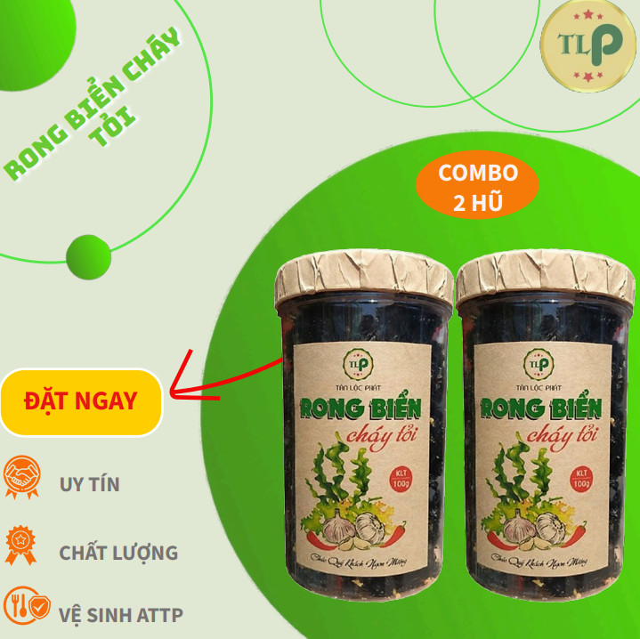 COMBO 2 HŨ RONG BIỂN CHÁY TỎI HIỆU TÂN LỘC PHÁT