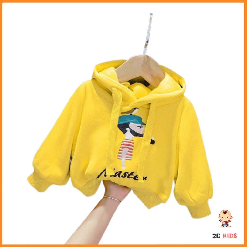 Áo Nỉ Bông Hoddie Cho Bé, Áo Nỉ Master Cực Xinh Cho Bé Từ 6-28kg - 2D KIDS