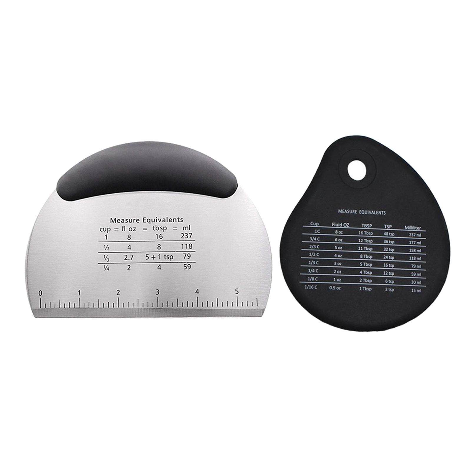 Durable  Scraper Cutter  Pastry Scraper Chopper Pastry Pizza Cutter Chopper for