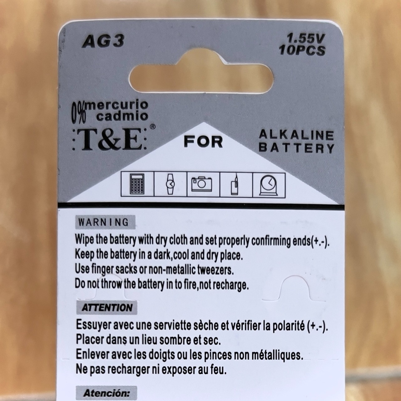 10 Viên Pin Cúc Áo LR41 - AG3 - L736 Vinnic 1,5V