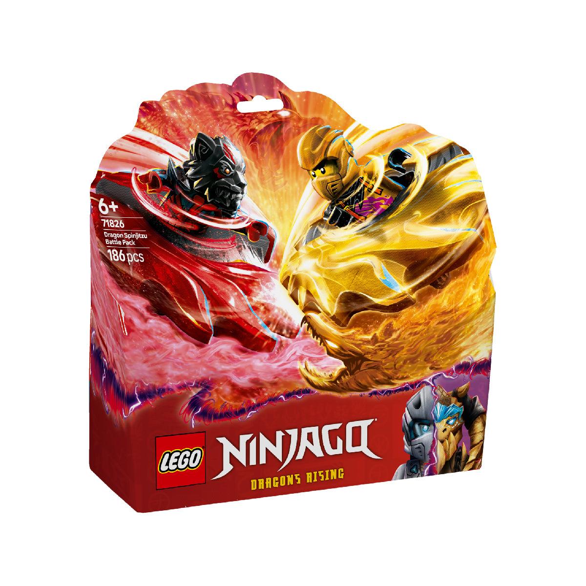Đồ Chơi Lắp Ráp Con Quay Arin Và Phe Ác LEGO NINJAGO 71826 (186 Chi Tiết)