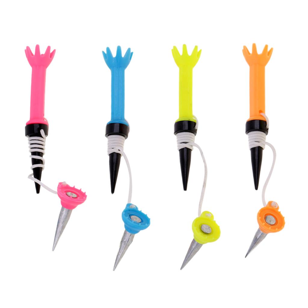 4 Pieces Durable Golf Magnet Tee Magnetic Golf Tees