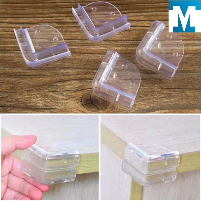 Miếng bịt góc bàn bằng silicone hình mặt cười bảo đảm an toàn cho trẻ