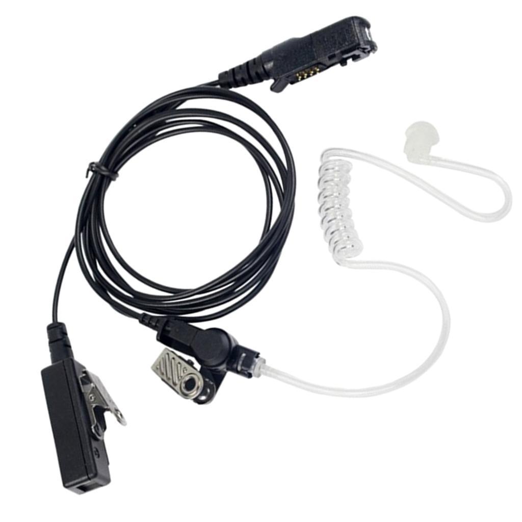 Covert Acoustic Tube Headset/Earpiece PTT Mic for  XPR3300 XPR3500