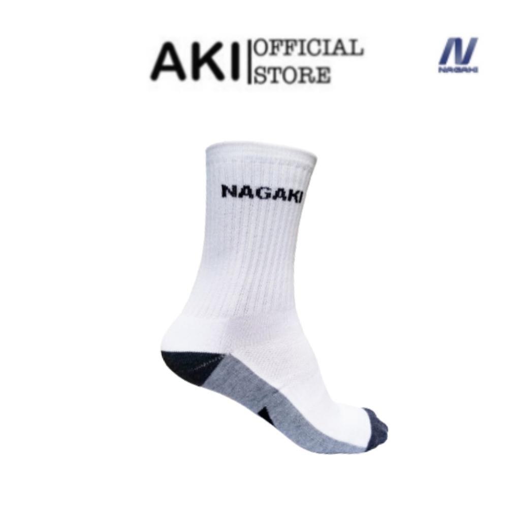 Tất bóng đá nam nữ Nagaki phụ kiện thể thao unisex giá rẻ, vớ đá banh cotton chính hãng đẹp - TN001