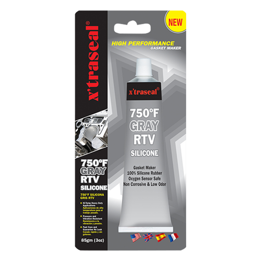 Keo Thế Ron Chịu Nhiệt X'traseal Grey RTV Gasket 750 Độ F (85g)