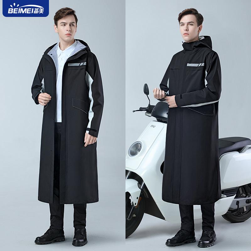 Giá thấp nhất áo mưa thân dài chống bão áo mưa nam một mảnh dày dặn chống thấm nước dành cho người lớn ngoài trời xe điện đơn áo mưa