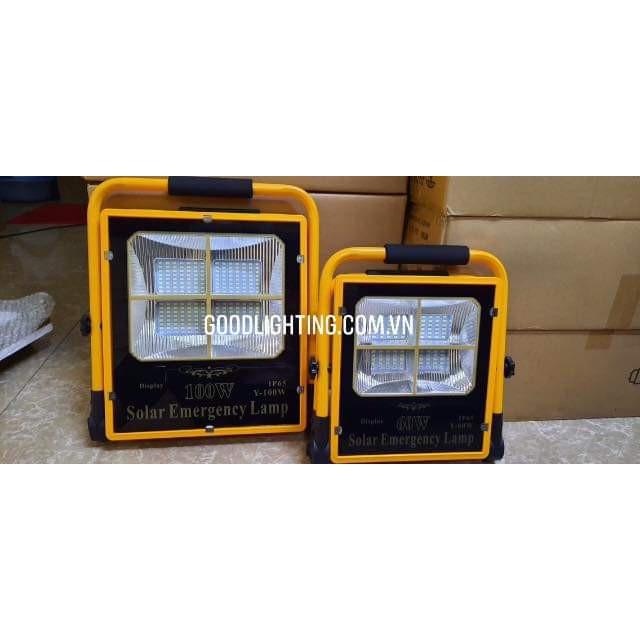 Đèn Pha Xách Tay Năng Lượng Mặt Trời GoodLight 60W Cao Cấp