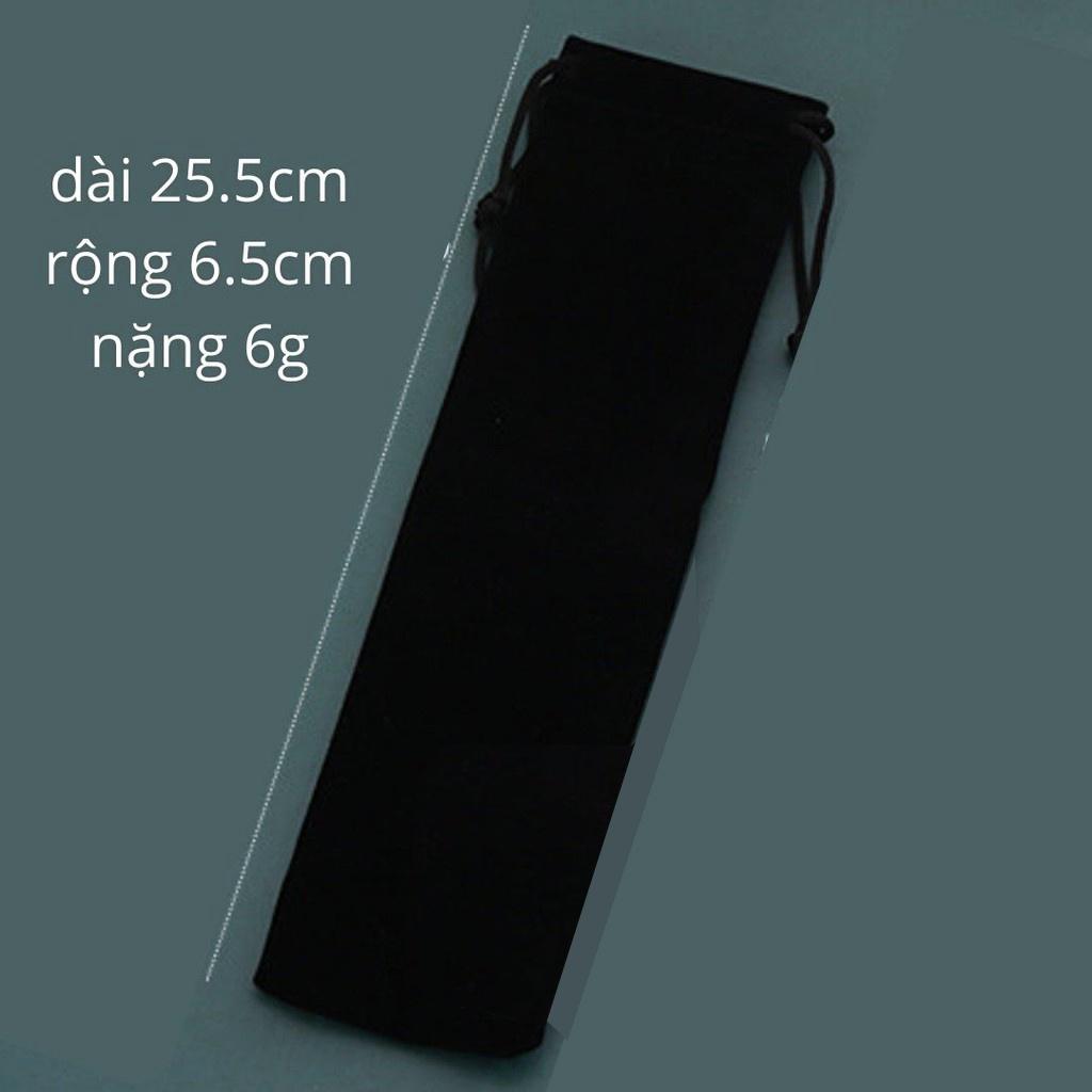 Ống hút kim loại inox - bàn chải cọ ống hút có thể tái sử dụng - bảo vệ môi trường Duashop