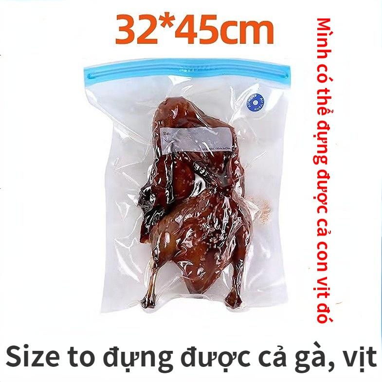 Túi Hút Chân Không Bảo Quản Thực Phẩm Tiện Lợi An Toàn Có Thể Tái Sử Dụng Thân Thiện Với Môi Trường